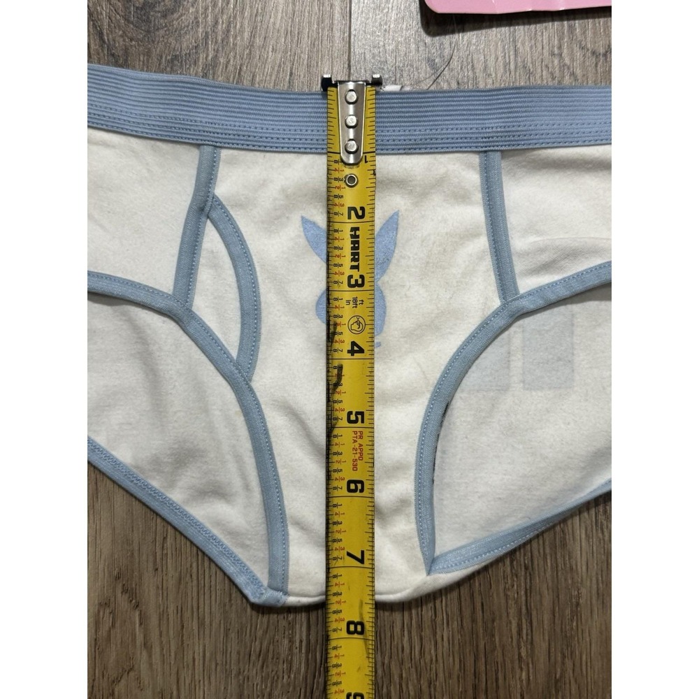 Y2K Vintage Playboy Bunny Head HOT‎ Briefs Underwear Size M - Picture 11 of 16